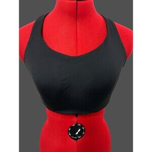 Lululemon Black Train Stretch Sports Bra Size 40C